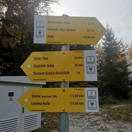 Apartma Pohorje Bolfenk 5010 Hočko Pohorje Exteriér fotografie